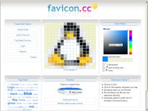 Создать favicon онлайн